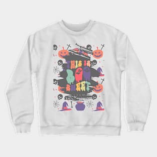 This Is Boo Sheet Crewneck Sweatshirt